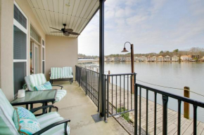 Luxe Waterfront Condo on Lake Hamilton with Balcony!